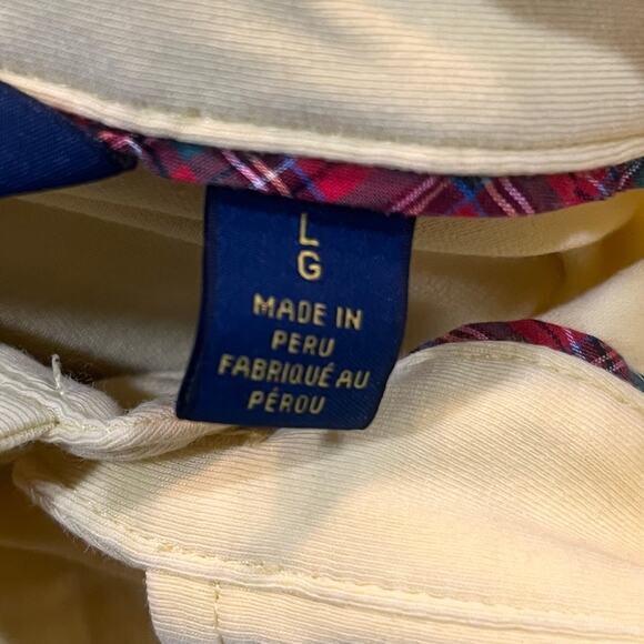 Polo Golf Ralph Lauren Men's Large Stretch Lisle Short Sleeve Shirt Yellow - Picture 3 of 7